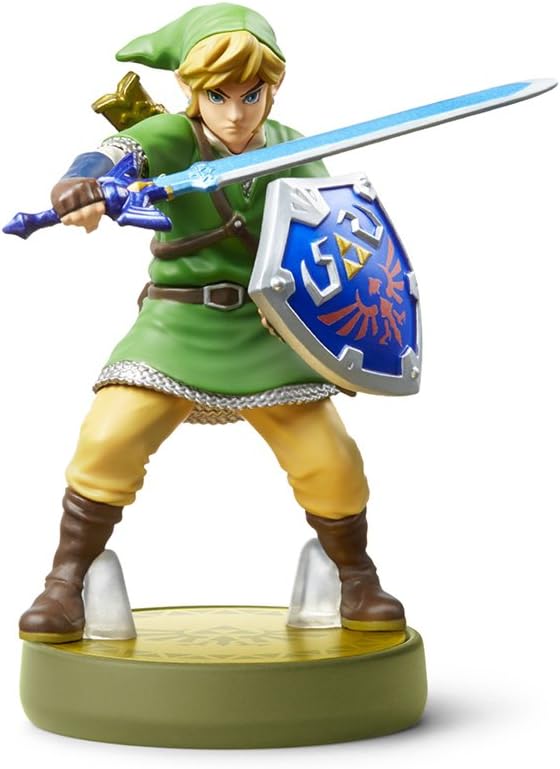 Skyward Sword Link Amiibo - TLOZ Collection (Nintendo Switch/3DS/Wii U), Black - Image 3