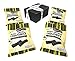 Darrell Lea Original Soft Eating Liquorice, 7 oz Bags in a BlackTie Box (Pack of 4)