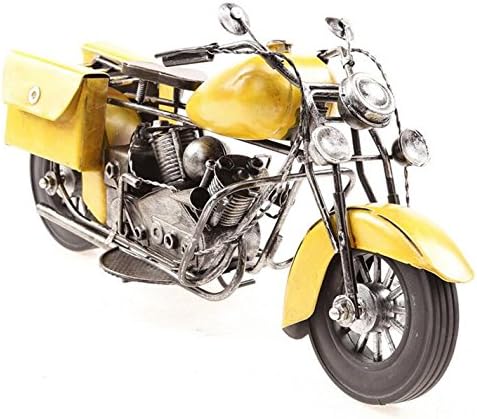 Sport Scout Motorcycle Die Cast Scale Model (Yellow)