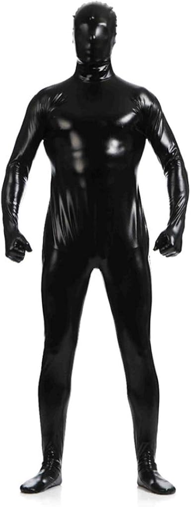 leather all in one jumpsuit