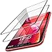 TOZO for iPhone XR / iPhone11 Screen Protector [ 3D Bent Full Frame ] Premium Tempered Glass (2 Pack) 9H Hardness for iPhone 11 (2019) / XR 6.1 inch (2018) with [Easy Installation Tool]