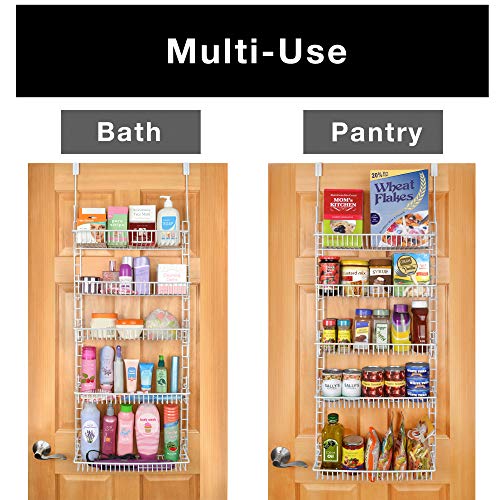 5 PRO+MART+Adjustable+Pantry+Organizer+Shelves