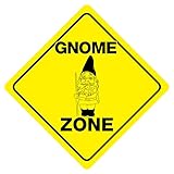 GNOME ZONE Funny Novelty Xing Sign