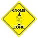 GNOME ZONE Funny Novelty Xing Sign