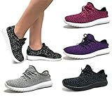 The Collection JILL Womens Athletic Shoes Casual Fashion Breathable Mesh Sneakers