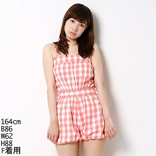 Amazon ハニーバンチ Honey Bunch ロンパース ギンガムロンパース 37アカ F ワンピース チュニック 通販