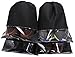 WODISON Non-woven Travel Drawstring Shoes Bag Organizer with View Window 4-Pack