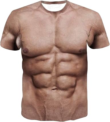 camisetas con musculos para hombre