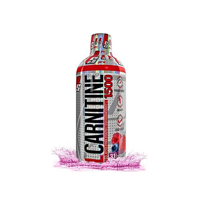 PROSUPPS L-Carnitine 1500 Stimulant Free Liquid Shots for Men and Women - Metabolic Energizer Workout Drink for…