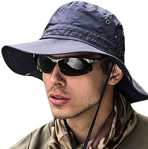 サファリハット メンズ ハット 帽子 2way 大きいサイズ つば広 軽薄 通気性抜群 日除け 紫外線