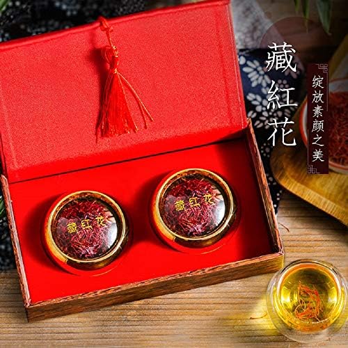 Tibetan Saffron,100% Pure Premium Quality Stigmas Only,Finest Pure Premium All Red Saffron Threads,Grade AAAAA,Exquisite Gift Box (10 Grams)