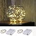 Pack of 2 sets LED SopoTek 7ft 20 LEDS Starry Lights Fairy Lights Copper LED Lights Strings AA Battery Powered Ultra Thin String Wire(Battery not included)