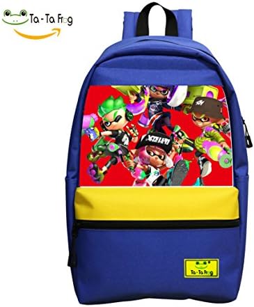 Splatoon 2 Student Backpack Super Bookbag Fashion SchoolBag Break