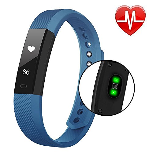 Fitness tracker with heart rate monitor - coolead activ…
