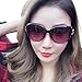 HUAYI Unisex UV400 Outdoor Retro Bowknot Large Frame Sunshade Sunglasses