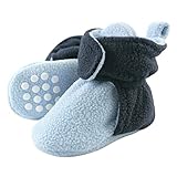 Luvable Friends Baby Boys' Fleece Scooties