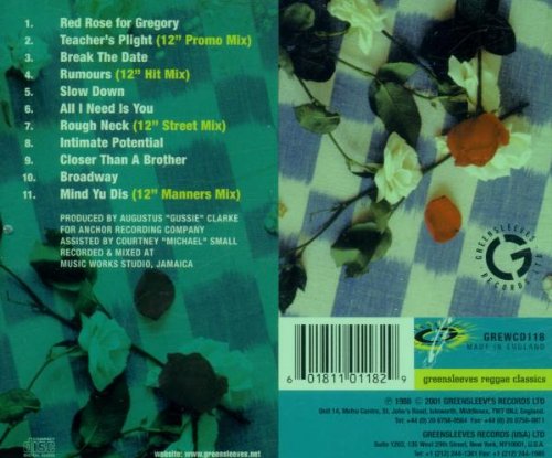 Gregory Isaacs Red Rose For Gregory