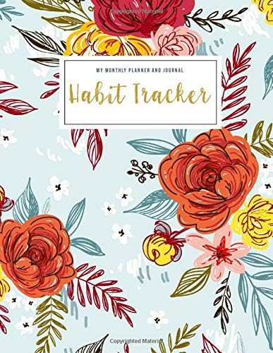 Habit tracker 2020: Daily Habit tracker Journal to reach your goal with 2 Year Calendar 2020-2021 for tracking and building your good and healthy ... women (Habit calendar & to do list planner)