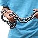 RoseSummer Plastic Wrist Shackles Prison Handcuffs For Halloween Costume Party Chain Links Costume Accessory