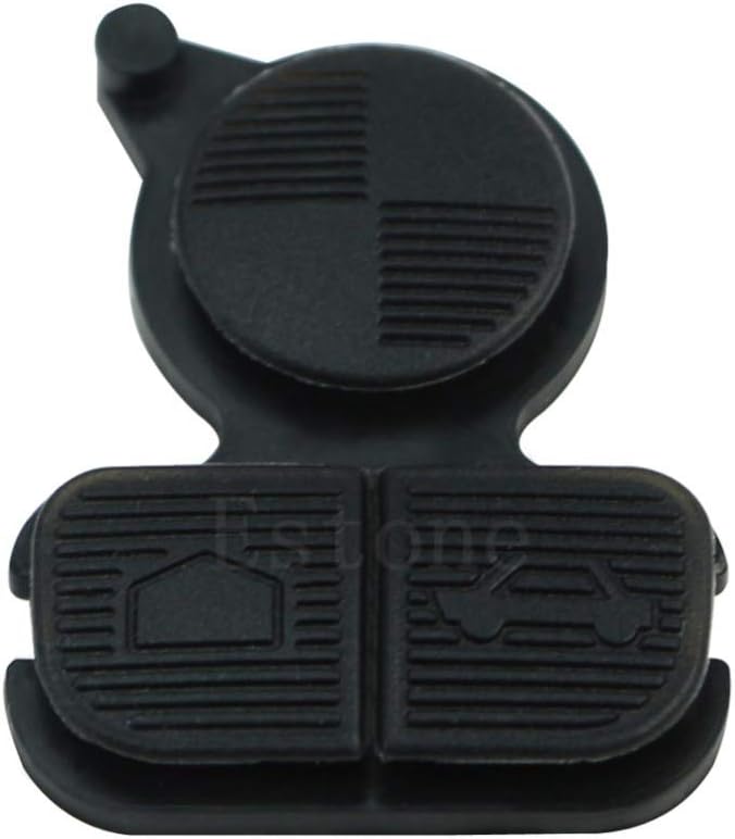 1Pc Replacement Remote Key Buttons 3 Button Pad Fits For Bmw E38 E39 E36