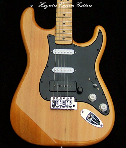 Fender Custom Mahogany Blonde Custom P-90 Bridge Stratocaster Guitar