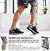 SB SOX Compression Knee Brace - Great Support That Stays in Place - Perfect for Recovery, Everyday Use - Best Treatment for Pain Relief, Meniscus Tear, Arthritis (Gray/Black, Medium)