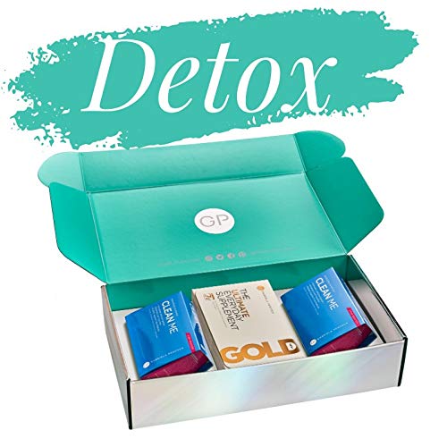 GP Nutrition Detox Box | 13 Day Supply | Liver & Immune Support | Multivitamins & Minerals | Antioxidant & Anti-inflammatory | for Men & Women | Made in The UK
