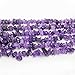 Genuine Purple Amethyst Crystal and Gemstone Irregular Chips Beads for Women Necklace Bracelet Earrings Jewelry Making One Strand 31 Inch