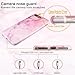 iPhone 7 Plus Case Marble, LUOLNH Baby Pink Marble Design Slim Shockproof Flexible Soft Silicone Rubber TPU Bumper Cover Skin Case for iPhone 7 Plus 5.5 inch