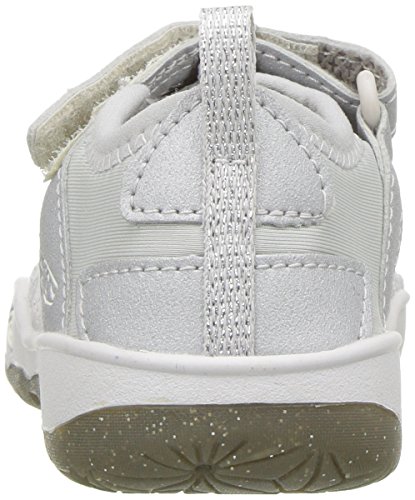 KEEN Baby Moxie Sandal, Silver, 6 M US Toddler