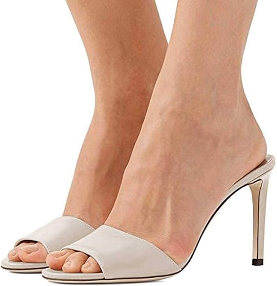 stiletto mule sandals