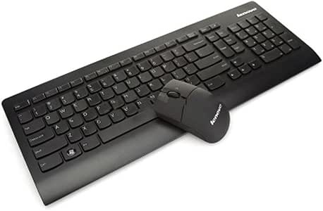 Amazon.com: Lenovo Wireless Keyboard And Mouse Set KM5921A(Black): Computers & Accessories