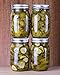 Golden Spoon Mason Jars, With Regular Lids, and Lids for Drinking, Regular Mouth, Dishwasher Safe, BPA Free, (Set of 4) (16 oz/Pint)