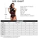 W YOU DI AN One Piece Swimsuit Bathing Suit for Women Sexy Tummy Control Front Cross Backless Monokini Swimwear Beachwear (Black, S)