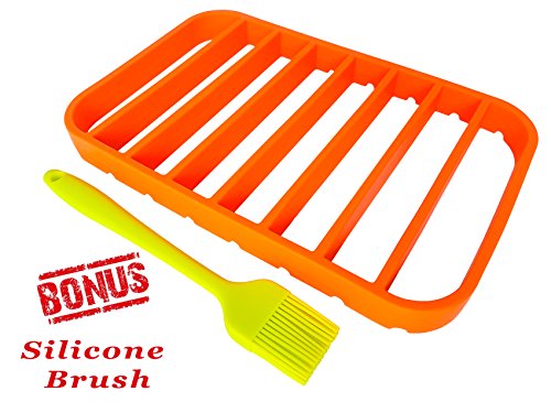 Roasting Rack for Pan - Oven Rack | Cooking Rack for Oven Use - Roast Rack Nonstick - Orange by STAN BOUTIQUE