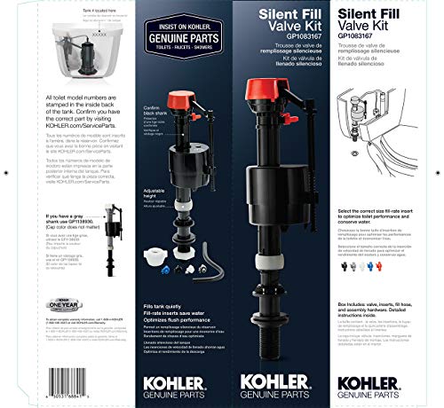 1 KOHLER+GENUINE+GP1083167+VALVE+TOILETS