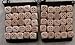 50 wooden dice (14mm, pips) with 2 Dice Bags