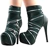 SHOW-STORY-Punk-Black-Zip-Gothic-Platform-Stiletto-Ankle-Bootie-BootsLF80845