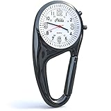 Stainless Steel Carabiner Fob Watch – Unisex