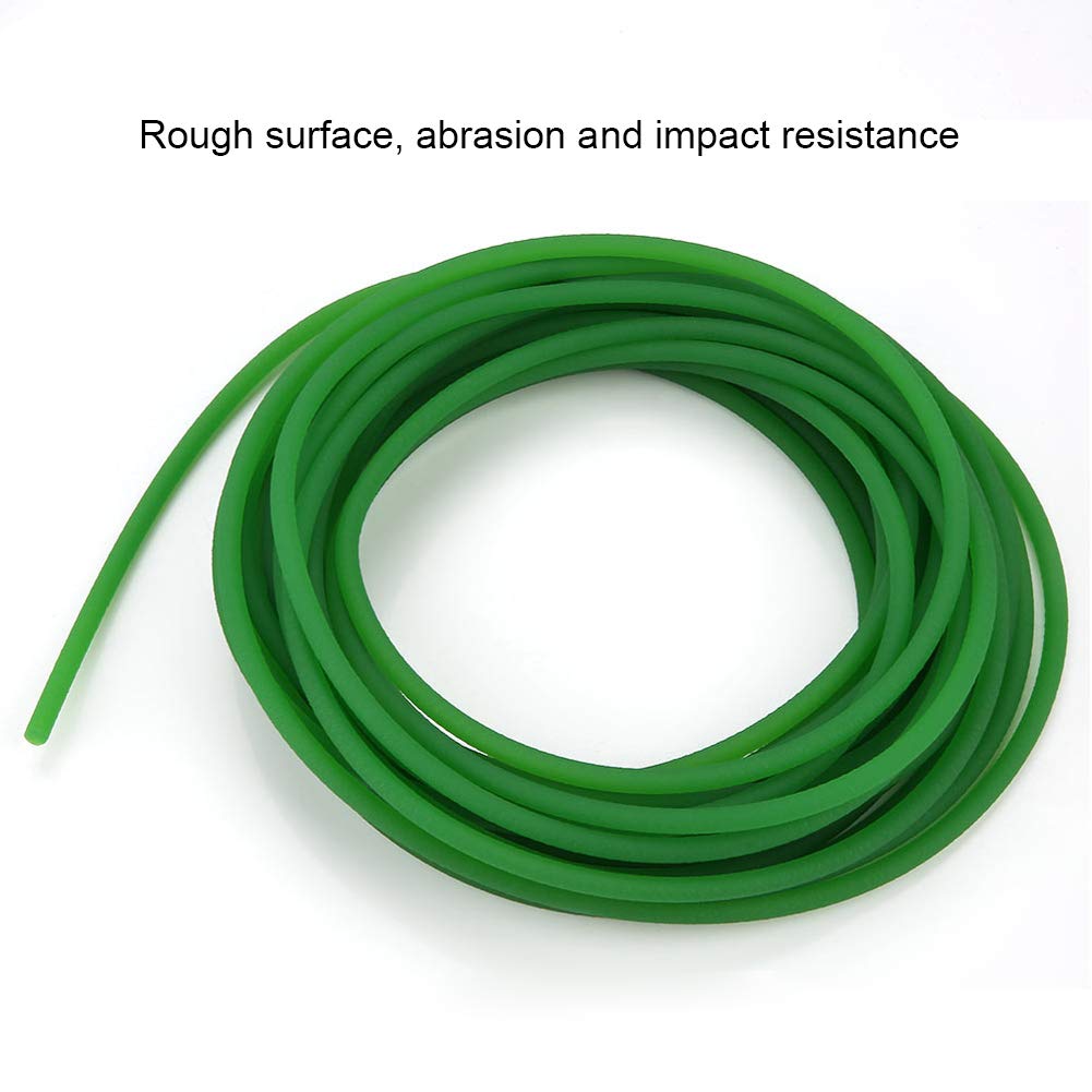 Polyurethane Round Belt Rough Surface PU Transmission Belt for Drive (Green )(5mm*10m) - Image 5