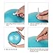 Trideer Pilates Ball - 7-8 inch with Pump, Small Core Ball for Yoga, Barre, Physical Therapy