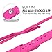 MoKo Apple Watch Band Series 1 Series 2, Soft Silicone Replacement Sports Band for 38mm Apple Watch 2015 & 2016 All Models, Barbie PINK (Not fit 42mm Versions)