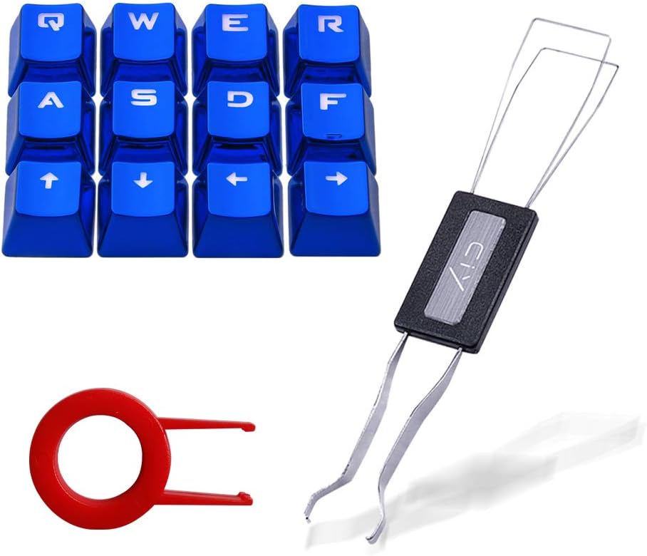 Keycap Puller Gaming Keycaps Kit Switch Puller 12 Keys WASD
