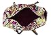 Vera Bradley Large Duffel in Plum Crazy with Solid Plum Interior