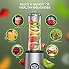 HadinEEon-Blender-Smoothie-Makers-Stainless-Steel-350W-3-Mode-Smoothie-Blender-Mixer-Personal-Blender-w-2-of-600ml-BPA-free-Tritan-Bottles-Silver HadinEEon Blender Smoothie Makers, Stainless Steel 350W 3-Mode Smoothie Blender Mixer Personal Blender w/ 2 of 600ml BPA-free Tritan Bottles, Silver