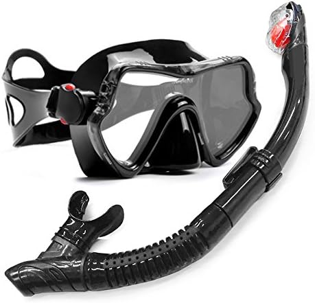YFX Create Scuba Diving Snorkeling Freediving Mask Snorkel Set for Adults, Anti-Fog, Anti-Splash