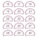 Ocosy Pin The Tail on The Bunny Easter Party Decorations Favors Supplies Easter Games Include 24 Tails (EasterA)
