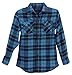 Gioberti Boys Long Sleeve Plaid Checked Flannel Shirt