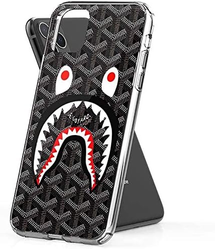 Black Shark Case Cover Compatible for iPhone iPhone (11 Pro Max)