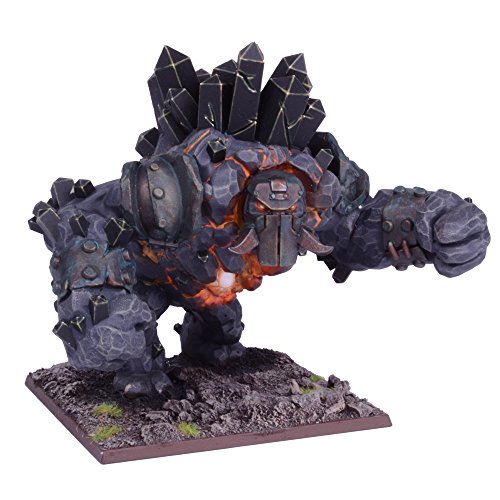 Kings of War: Abyssal Dwarf Greater Obsidian Golem